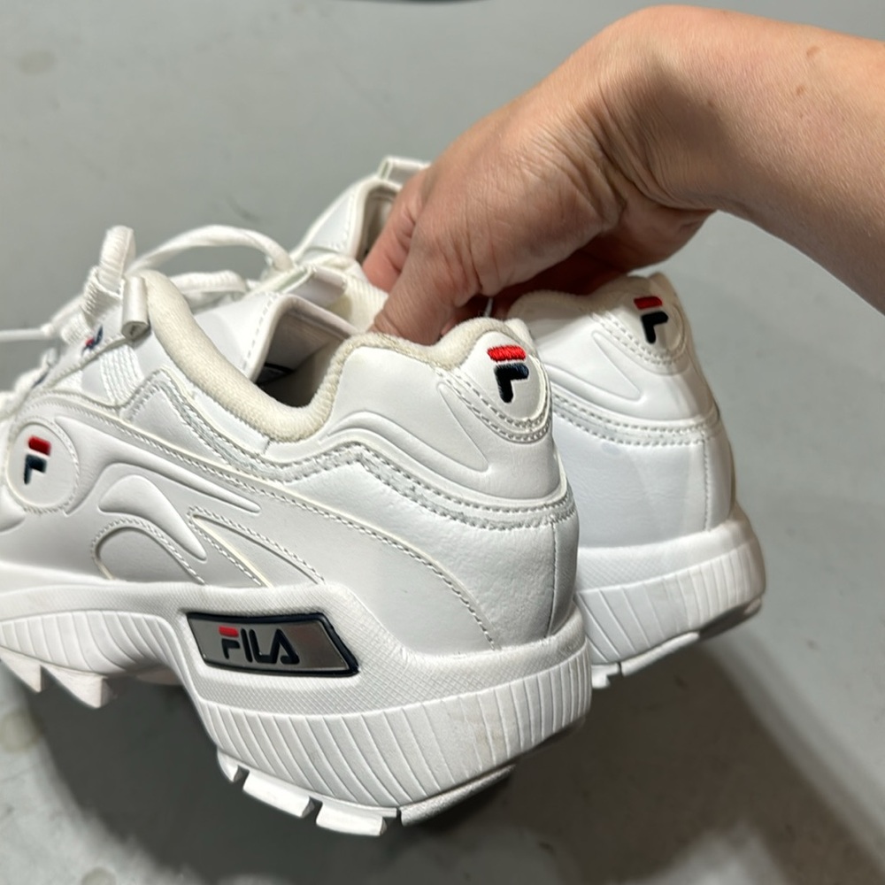 Filas New Leather Sneakers Disruptor 2 Premium - Picture 3 of 4